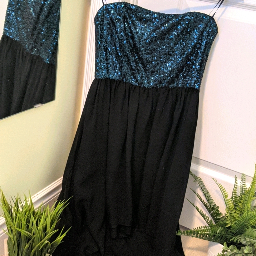 Sequence dress.